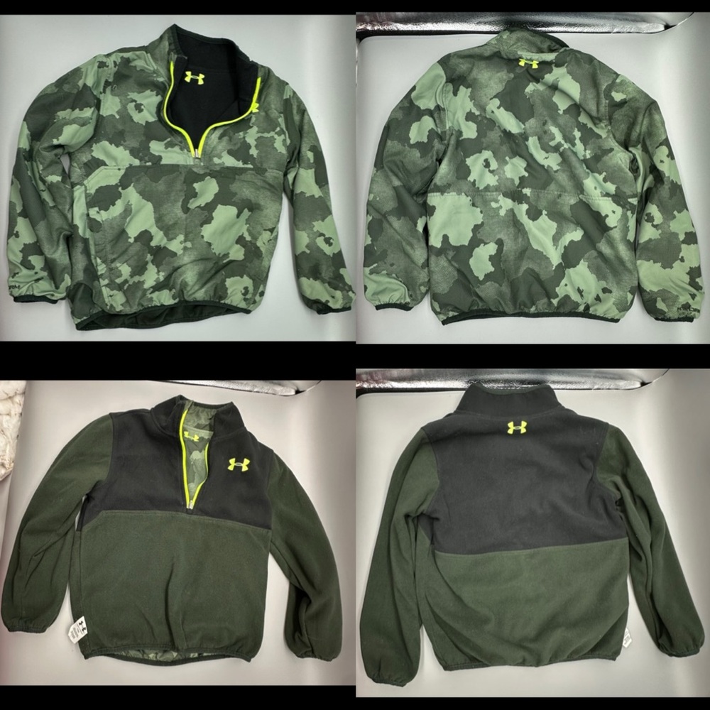 Under Amour Reversible Boys Pullover Shirt Size 8